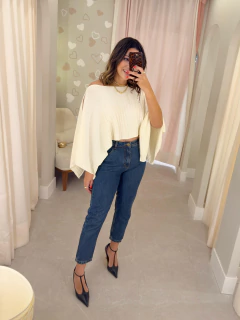 Blusa Tricô Off White Renata - Donna Fashionista - AmoDF