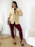 Calça Legging de Pé Cherry Ana