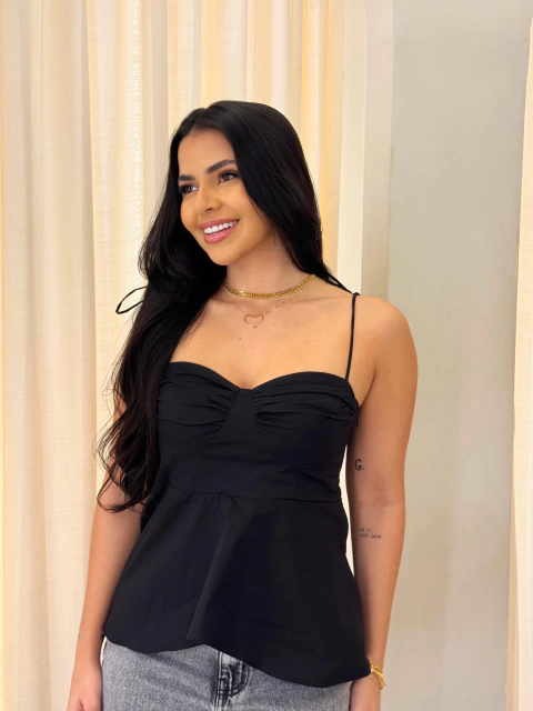 Blusa Preta Amanda - comprar online