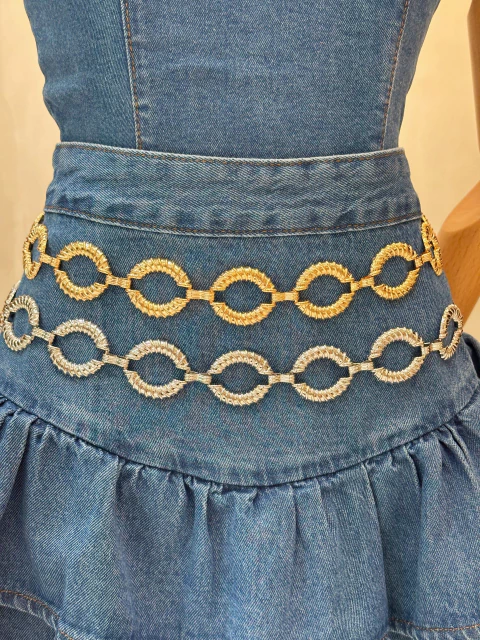 Cinto Corrente Prata Nanda - comprar online