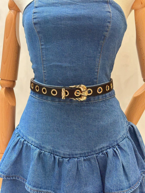 Cinto Argola Preto Paula - comprar online