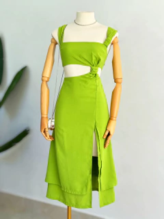 Imagem do Vestido Recorte Verde Vitória