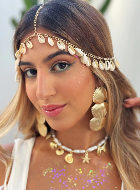 Headpiece Conchas - comprar online