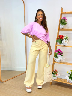 T-Shirt Rosa Liana - Donna Fashionista - AmoDF