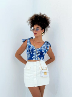 Blusa Banana De Renda Farm - comprar online