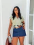 Blusa Decote Verde Cleo - comprar online