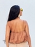 Cropped Bordado Marrom Selene - Donna Fashionista - AmoDF