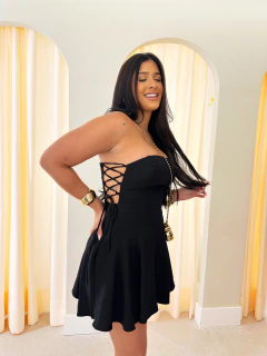 Vestido Sem Alça Preto Joice - comprar online