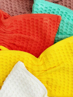 Cropped Tricô Amarelo Lisa - loja online