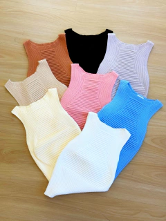 Blusa Tricô Rosa Lia - comprar online