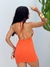 Vestido Frente Única Laranja Lari na internet