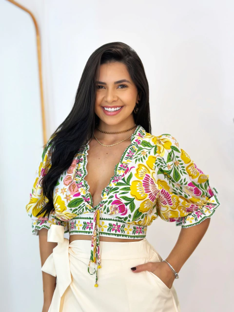 Top Floral Bela Farm