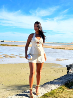 Conjunto Short Blusa Frente Unica Lore - comprar online