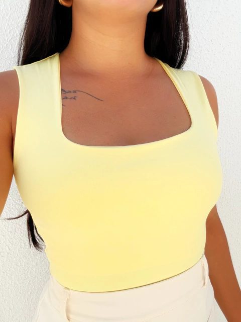 Body Amarelo Nati - comprar online