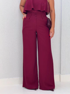 Calça Wine Helena - Donna Fashionista - AmoDF