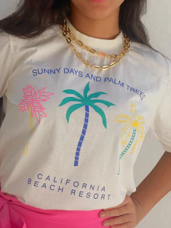 T-Shirt Califórnia - Donna Fashionista - AmoDF