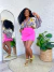 Shortsaia com Fenda Linna Verde
