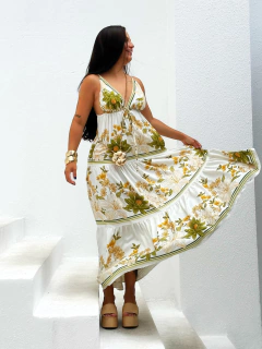 Vestido Lenco Ararajuba Farm - comprar online