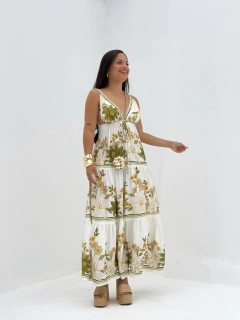 Vestido Lenco Ararajuba Farm - Donna Fashionista - AmoDF