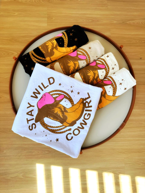 Tshirt Country Girl Off Bia