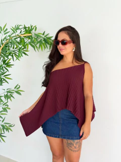 Imagem do Blusa Tricô Wine Renata