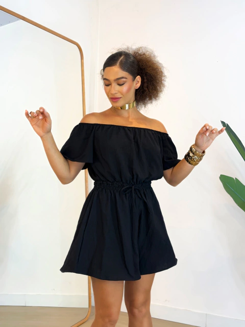 Macaquinho Ciganinha Preto Laís