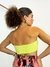Cropped Sem Alça Lima Helena - comprar online