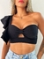 Cropped Ombro Só Preto Eva - loja online