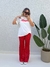 Calça Em Renda Vermelha Paola - loja online