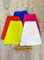 Saia Linho Fenda Laranja Joice - Donna Fashionista - AmoDF