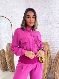 Macacão Pala Tricot Roxo Dress To - comprar online