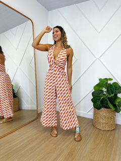 Imagem do Macacão Sarja Estampado Gisele