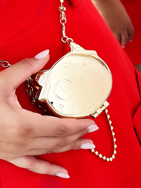 Mini Bag Dourado Cat