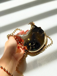 Mini Bag Dourado Cat - comprar online