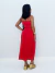 Cropped Alfaiataria Alcinha Vermelho Luize na internet