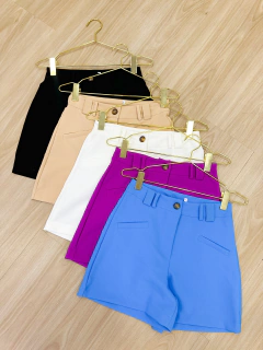 Short Alfaiataria Preto Virgínia na internet