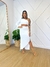 Vestido Midi Ombro so Branco Alícia na internet