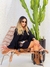 Vestido Babado Preto Ester - loja online