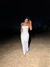 Vestido Longo Slim Off White Luara