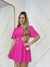 Vestido Vazado Cintura Rosa Manu - comprar online