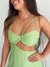 Vestido Recorte Verde Pietra - Donna Fashionista - AmoDF