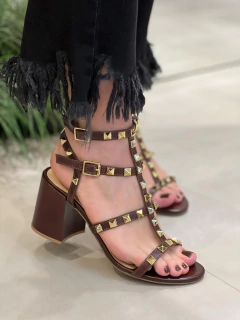 Sandália Érika - Salto médio