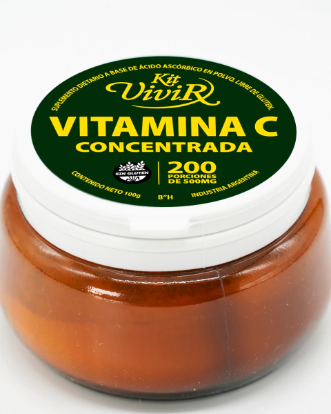 VITAMINA C 200 PORCIONES PODEROSO ANTIOXIDANTE - comprar online