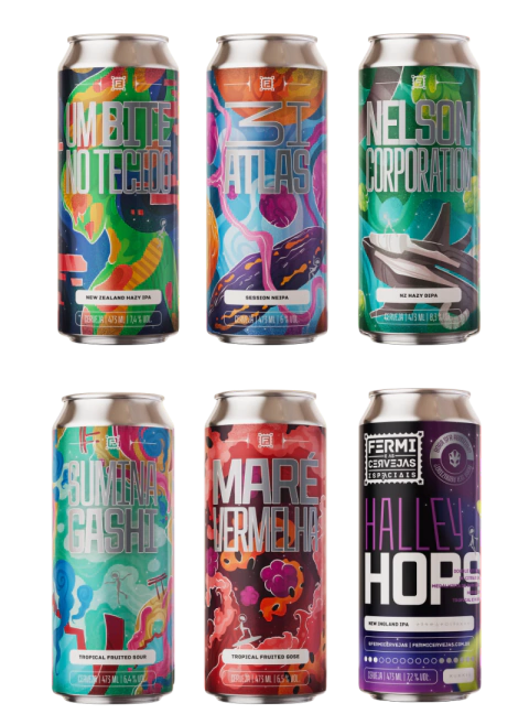 6 Latas | Combo das Novidades Dezembro | FERMI 473ml