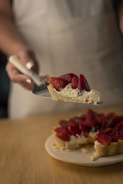 Tarta de frutillas / Mediana en internet