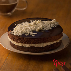 Mousse de chocolate blanco y negro / Mediana - comprar online