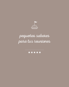 Petit Reunión - 10 pers. / Pequeños Dulces y Salados en internet
