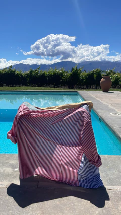 Camisa OAXACA ESPALDA ROJA - tienda online