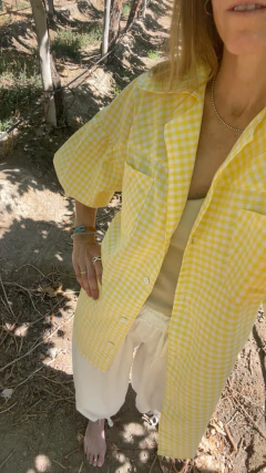 Maxi Camisa VICHY Limón ¡SEGUNDA PRE VENTA! ENTREGA ESTIMADA 17/12 en internet