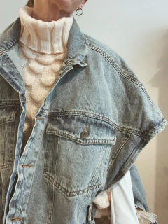 Ponchito Chaleco Denim PHARRELL - comprar online